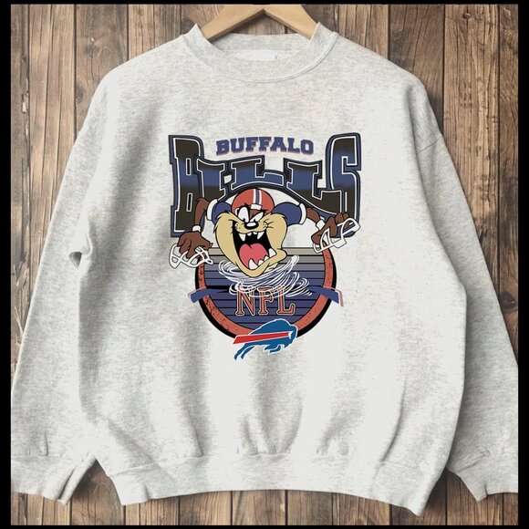 Buffalo Bills Sweatshirt Buffalo Bills Football Shirt Men Women - Picture 2 of 2